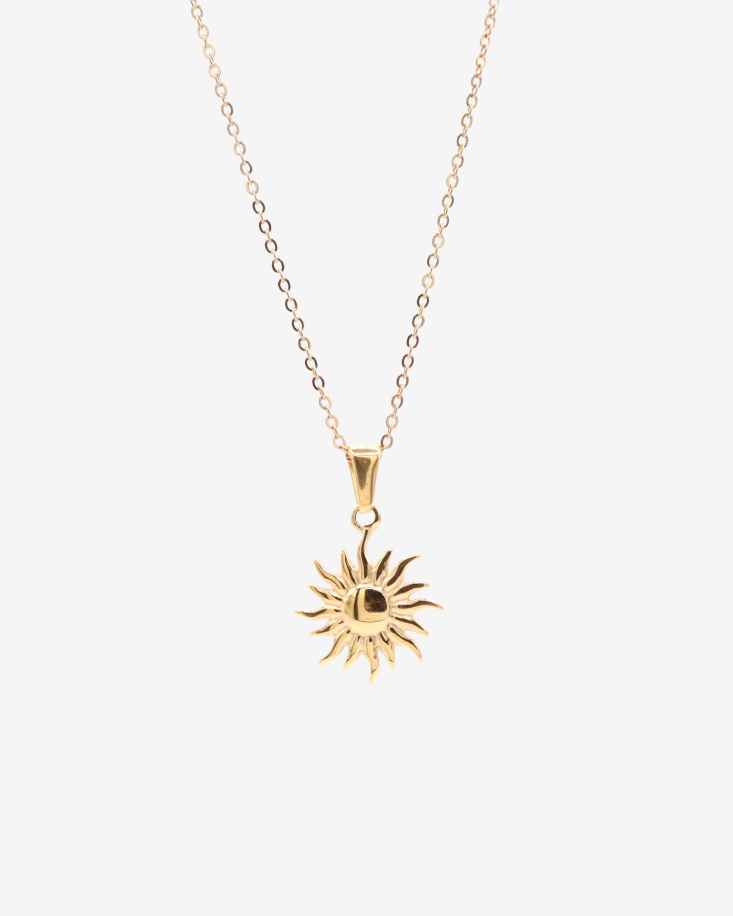 Colgante Sol Eterno Oro