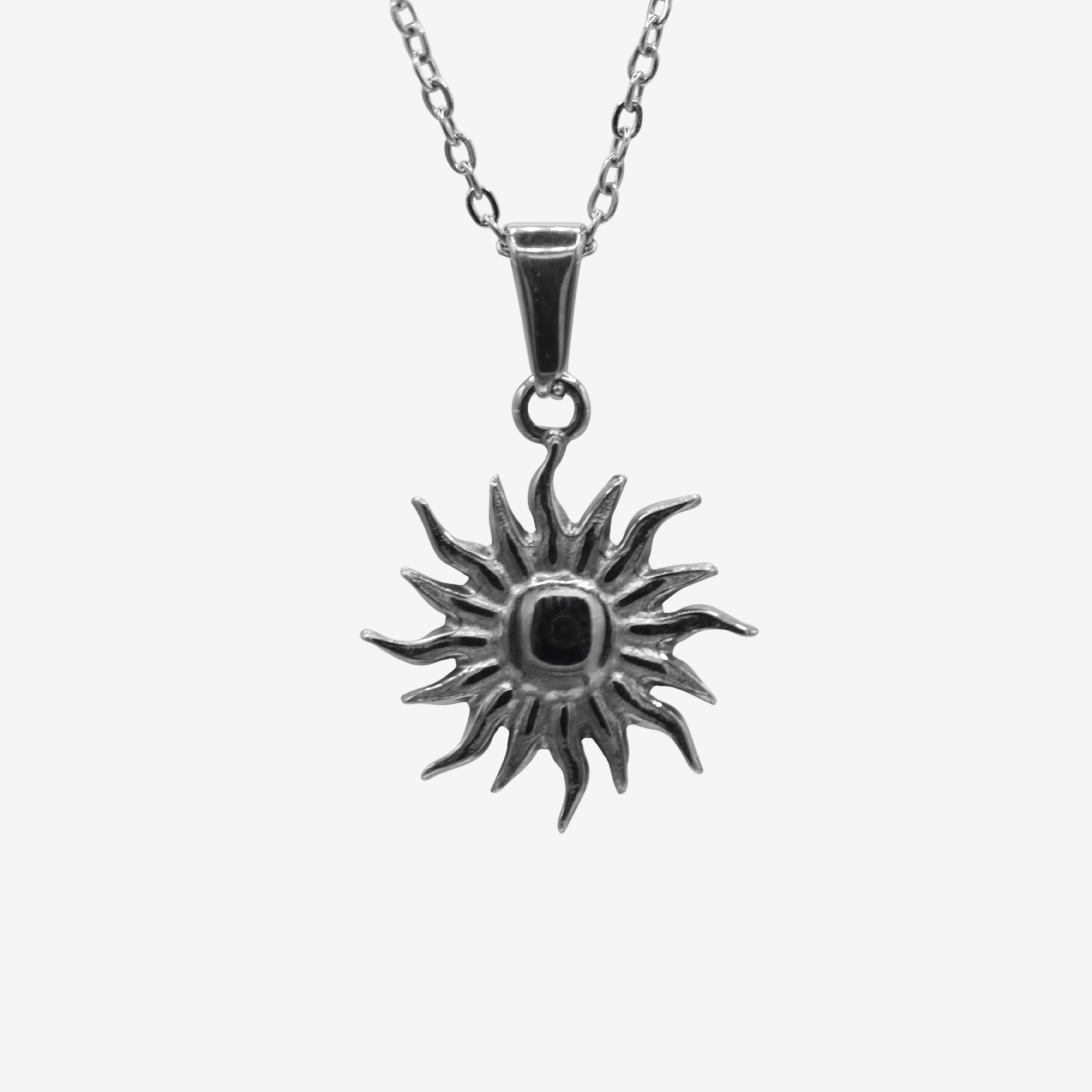 Colgante Sol Eterno Plata