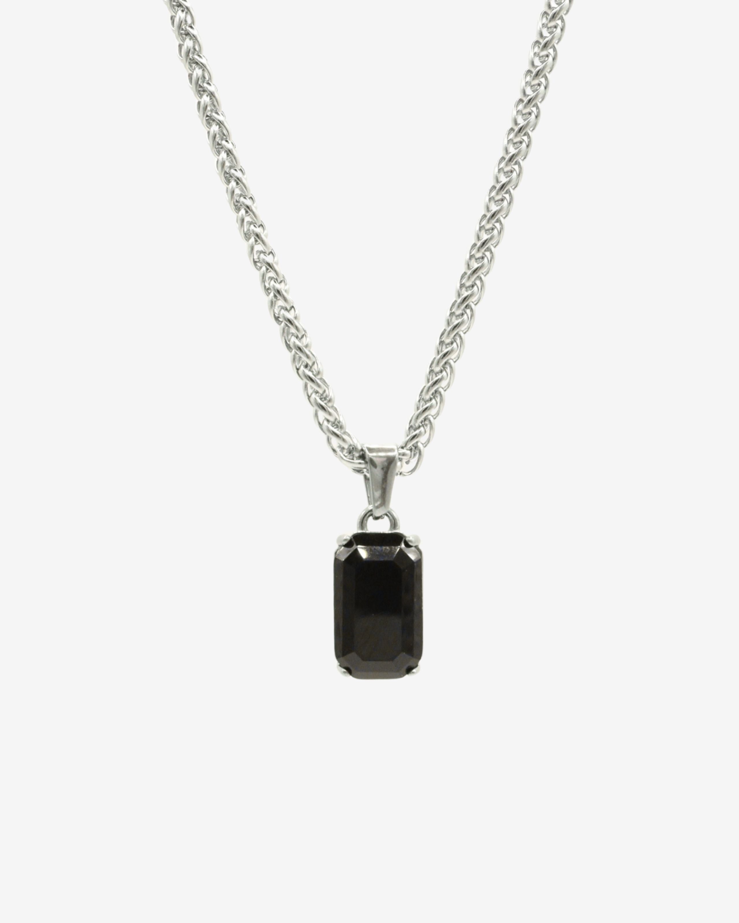 Colgante Onyx Plata
