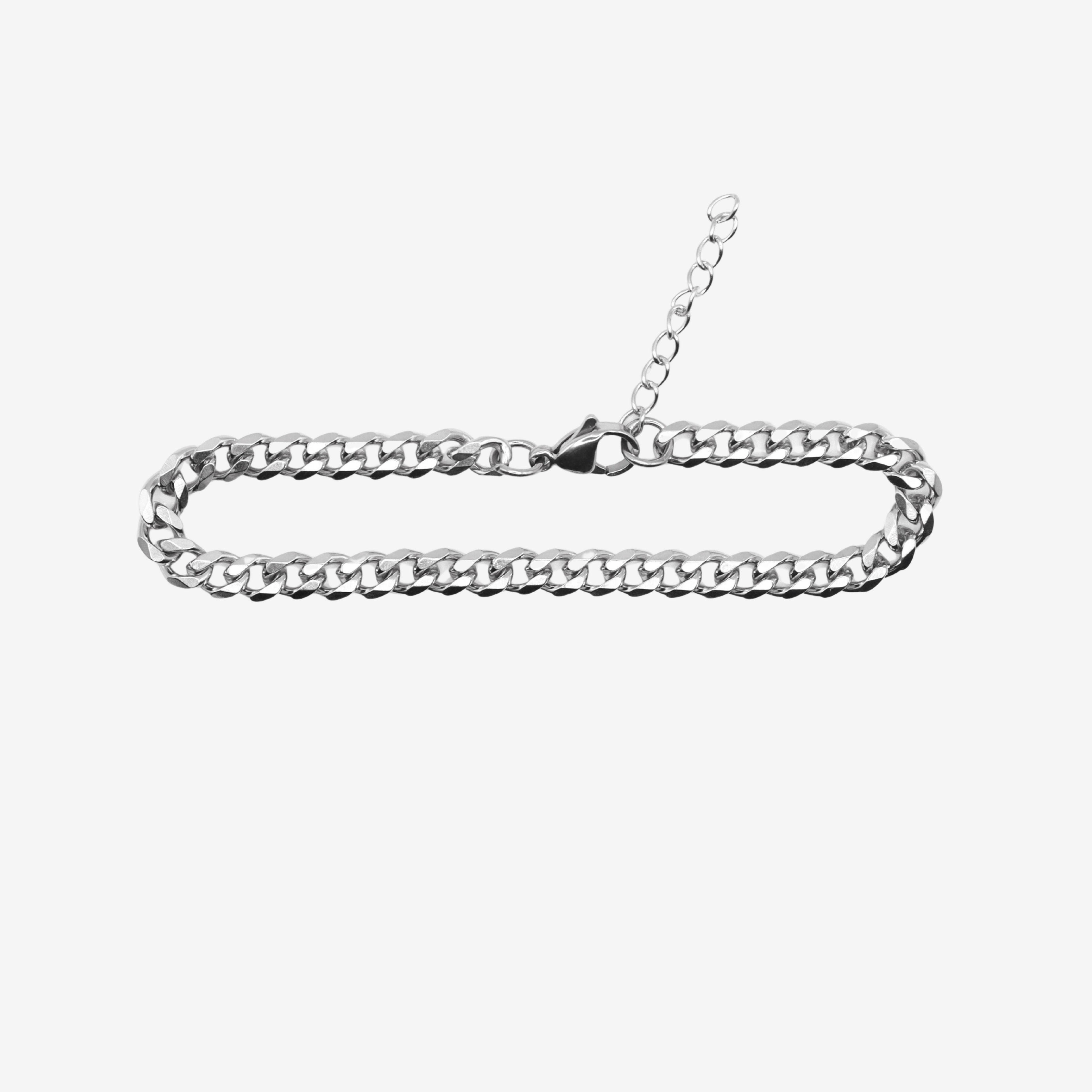 Pulsera Cubana Plata