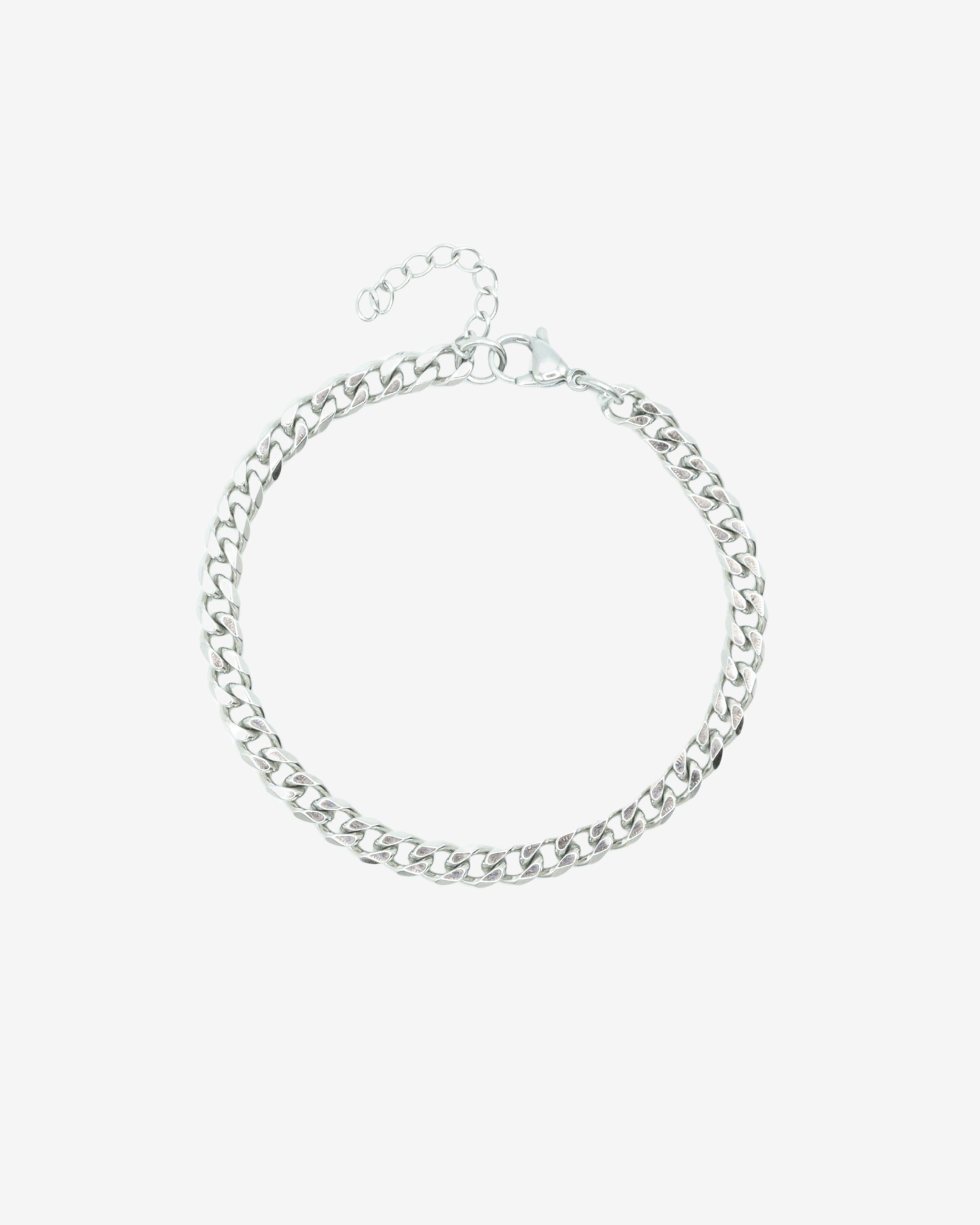 Pulsera Cubana Plata