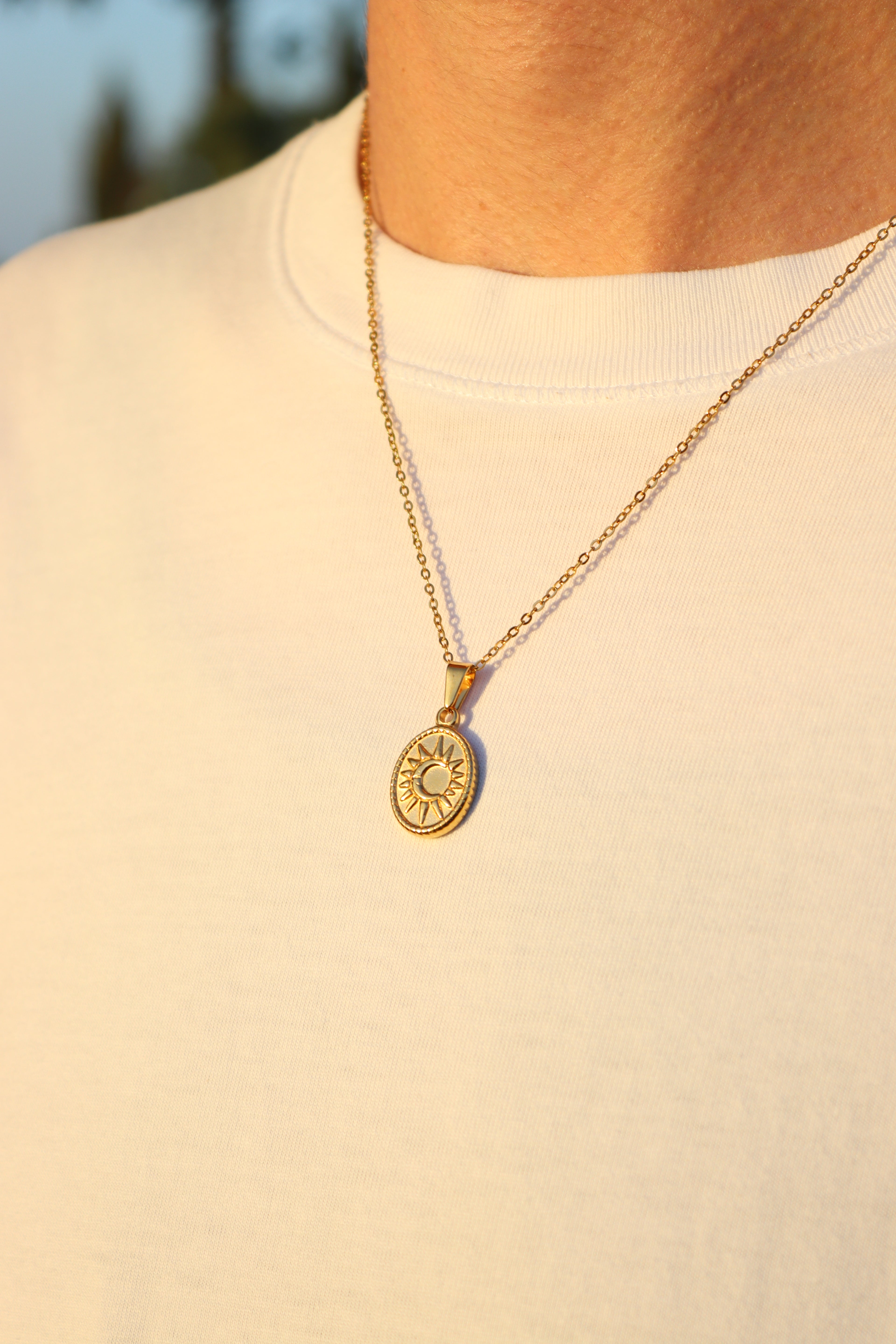 Colgante Moon Dream Oro