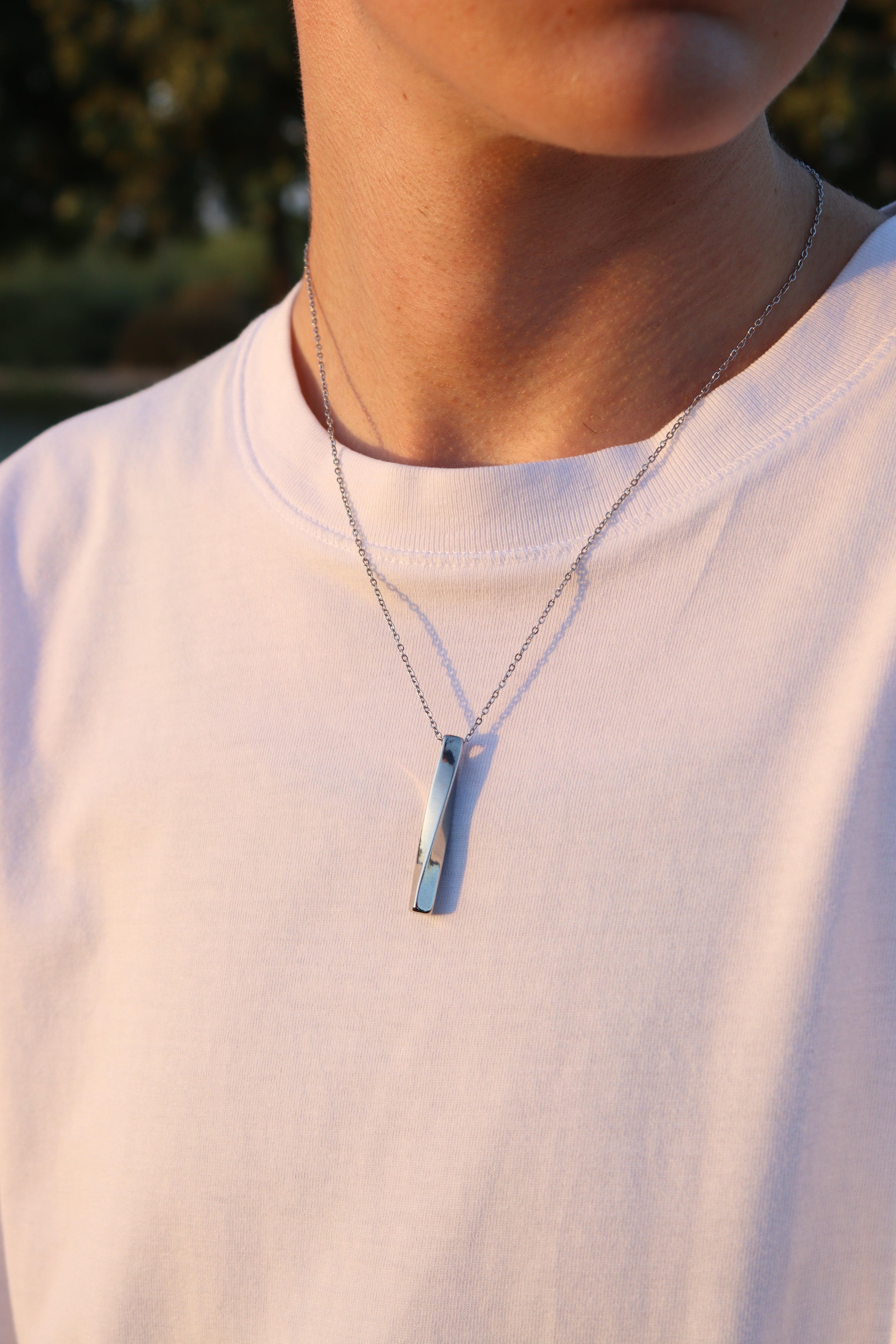Colgante Vástago Plata