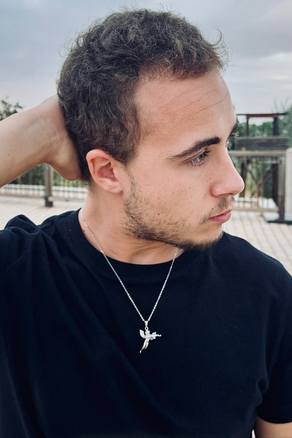 Colgante Cupido Plata