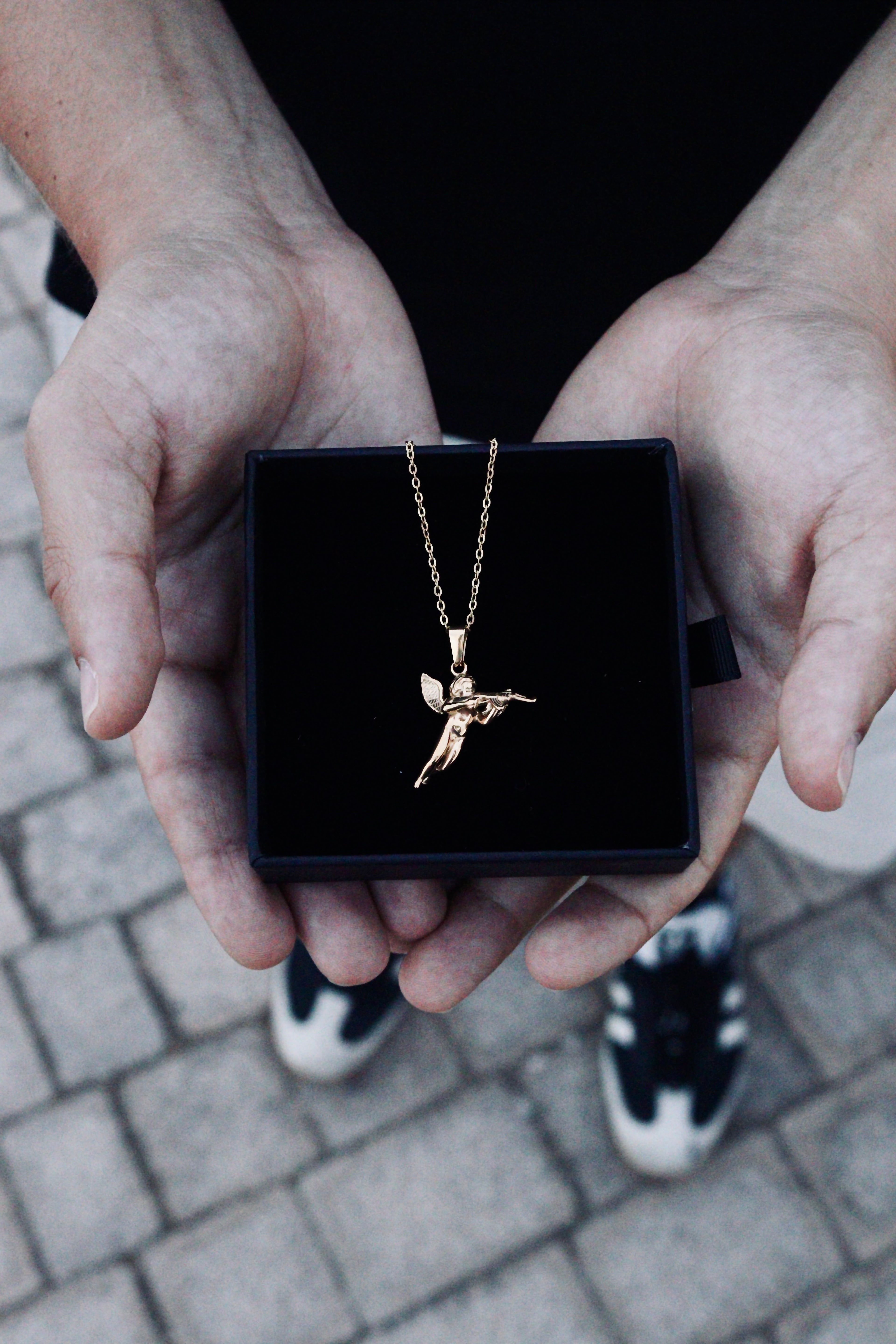 Colgante Cupido Oro