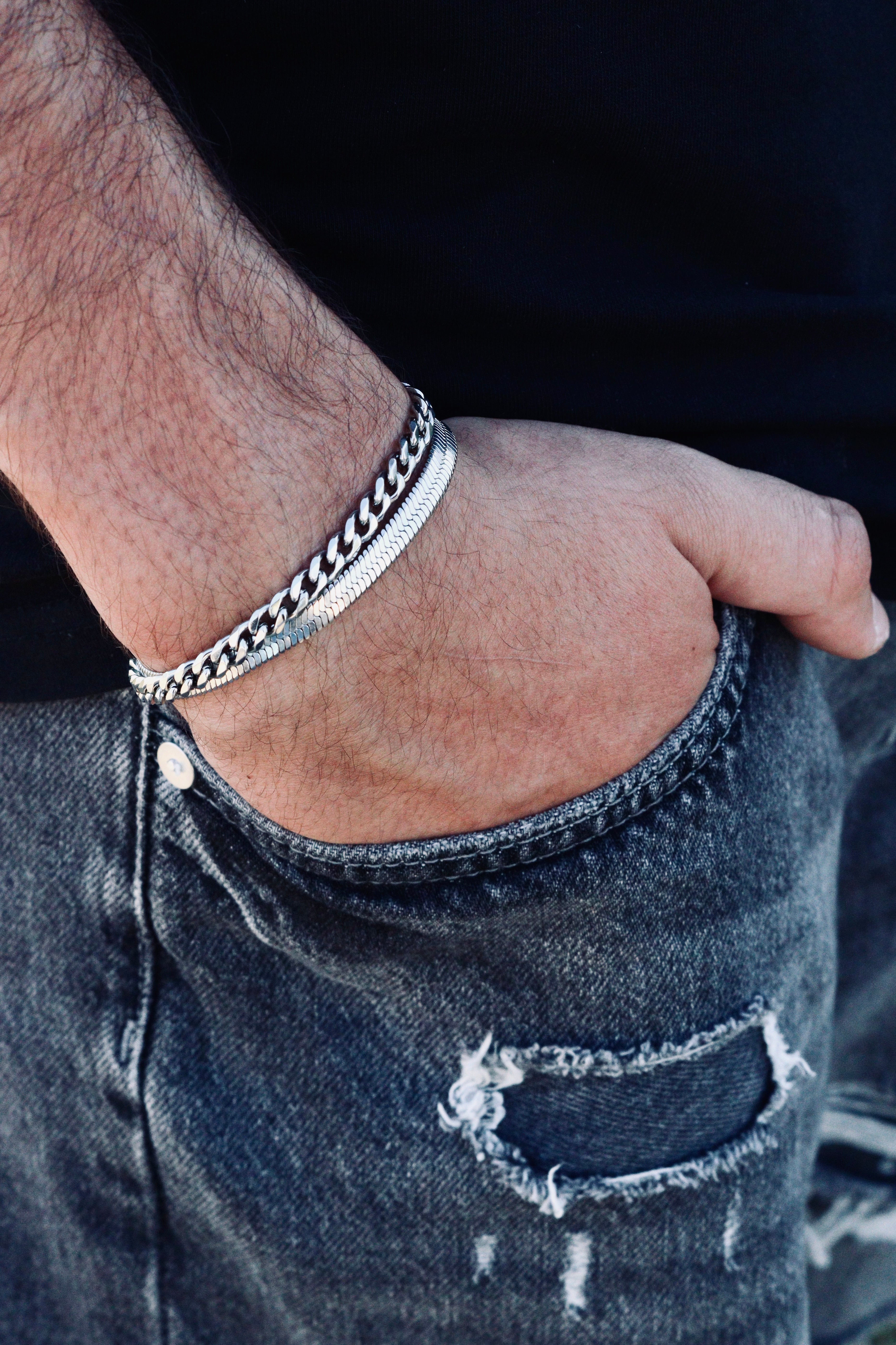 Pulsera Ofídius Plata