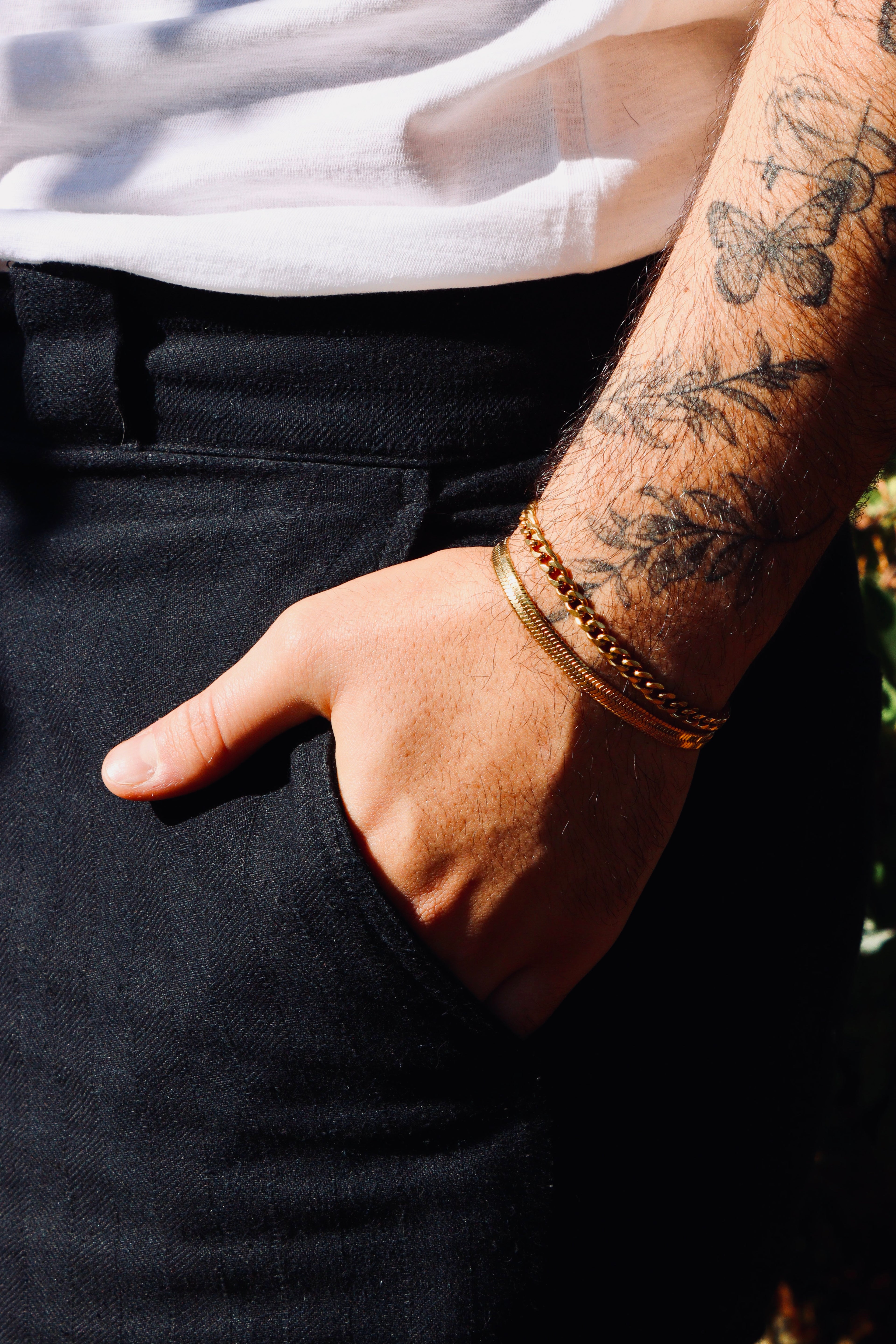 Pulsera Cubana Oro