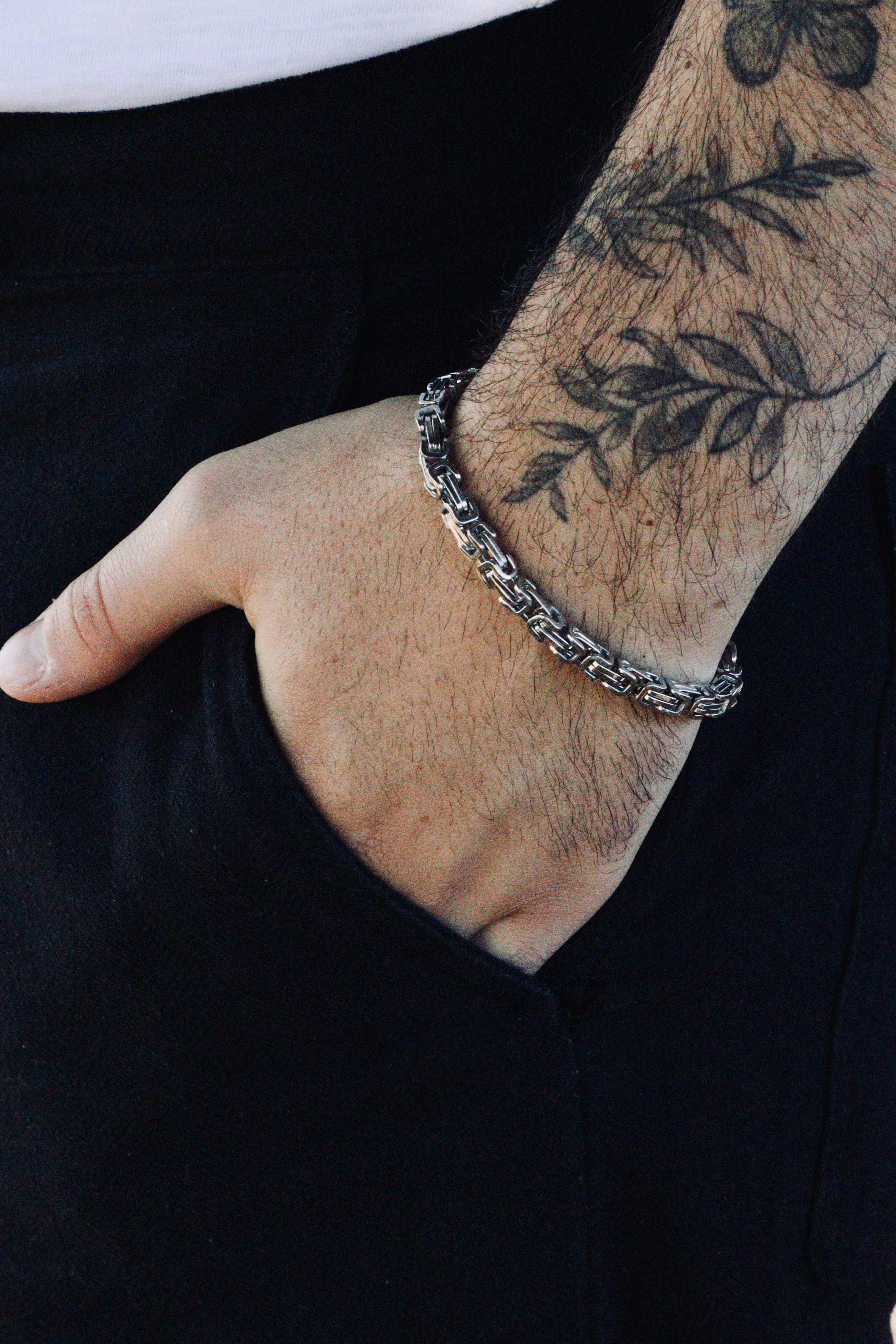 Pulsera Titanus Plata