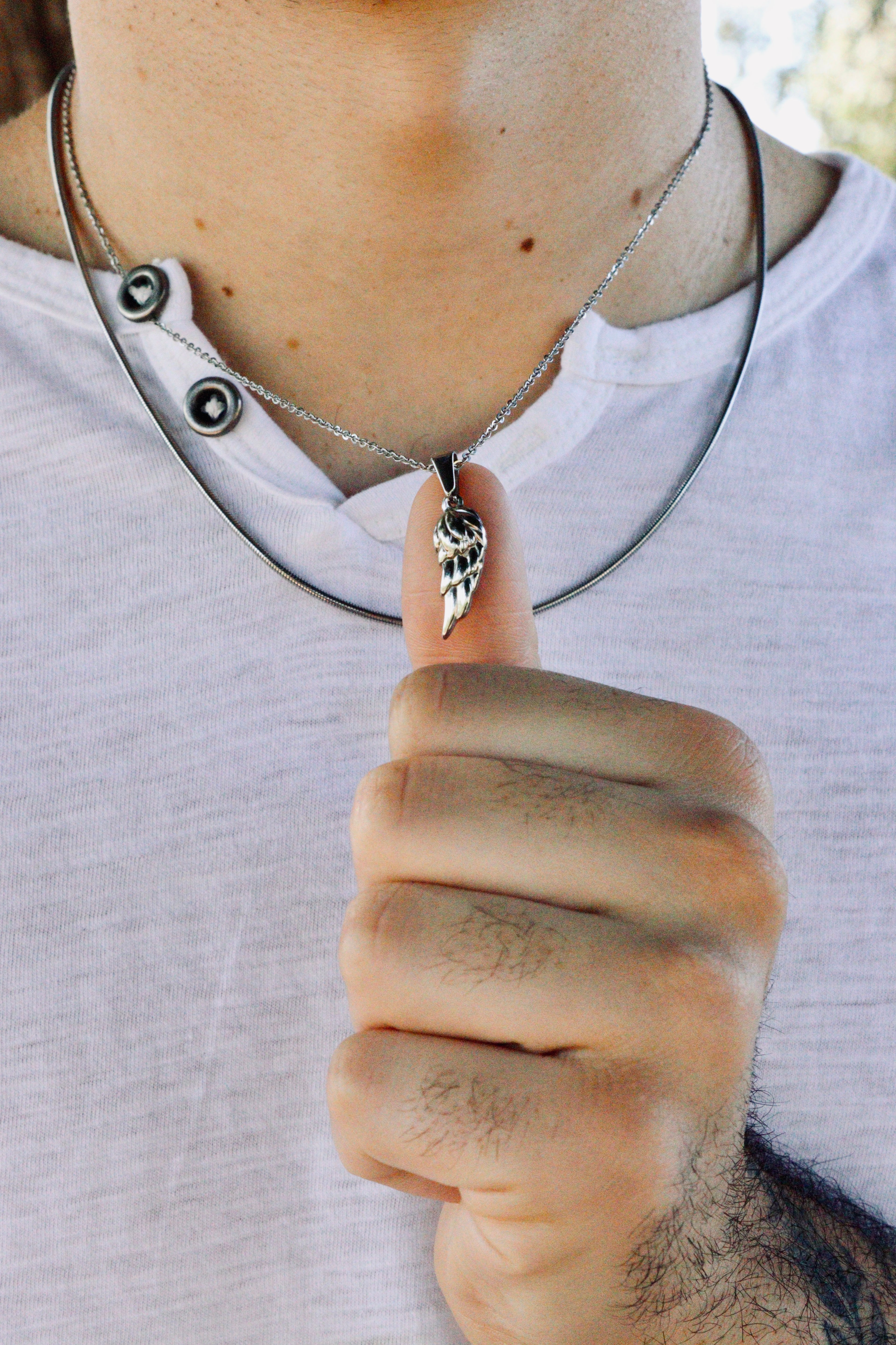Colgante Halo Plata