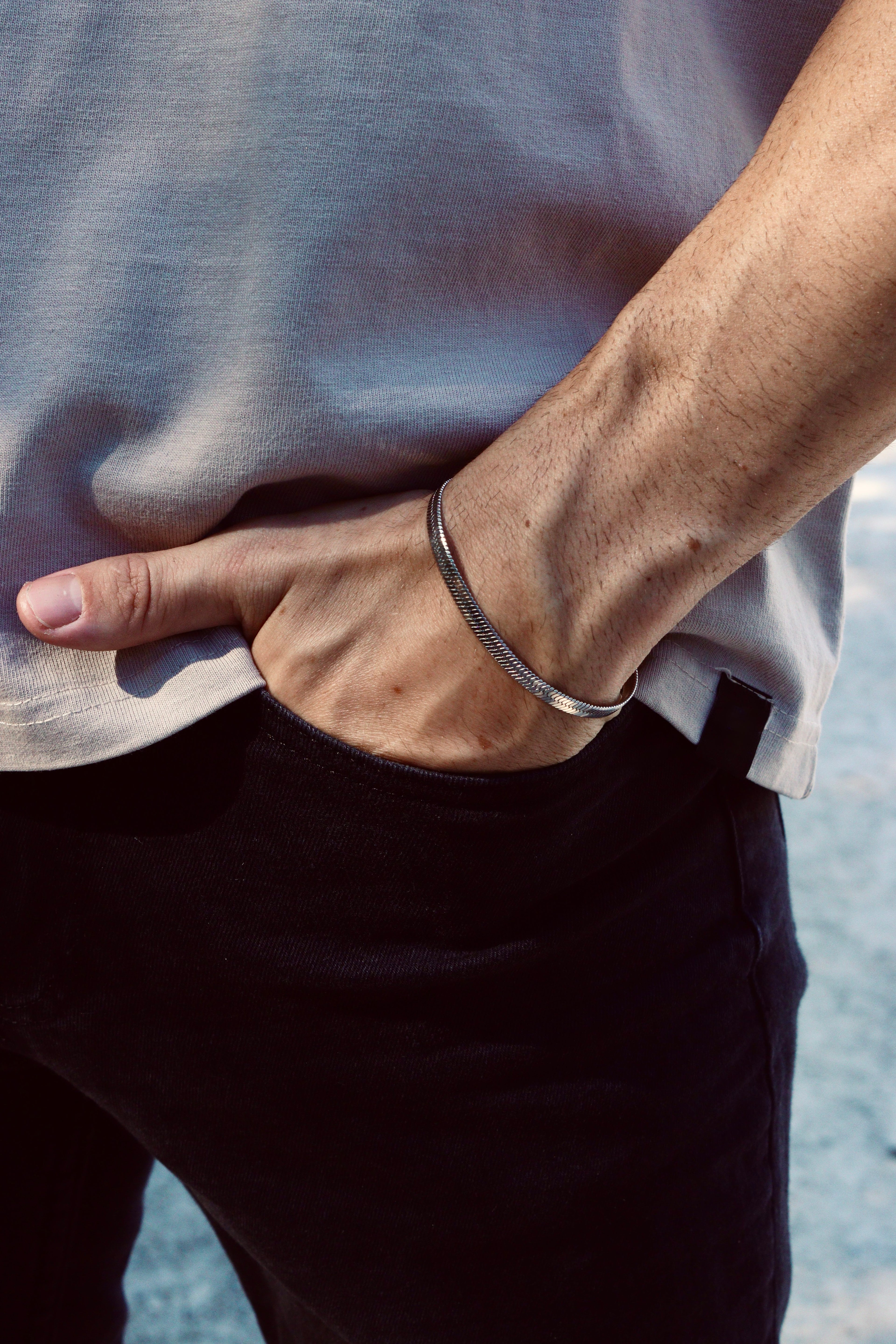 Pulsera Ofídius Plata