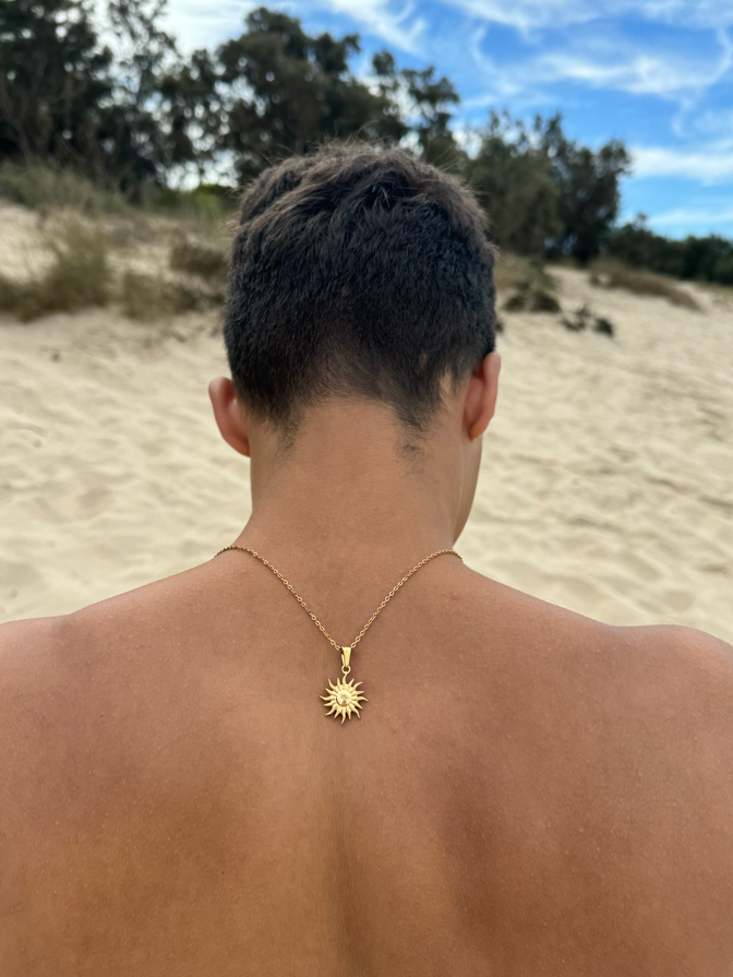 Colgante Sol Eterno Oro